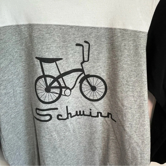 Uniqlo x Schwinn collab 3/4 sleeve Crewneck shirt size XS - Picture 3 of 4